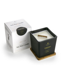 Frankincenso by Saugirdas Vaitulionis - Soy Wax Aromatherapy Candle BLACK/GOLD 450g