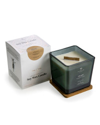 Chyprè by Saugirdas Vaitulionis - Soy Wax Aromatherapy Candle BLACK TINT 450g