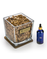 Wooden Home Fragrance With 100ml Refill TOBACCO & OAK